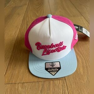 Baseball Lifestyle 101 - Signature Mesh Off Field Snapback Youth Hat - NEW